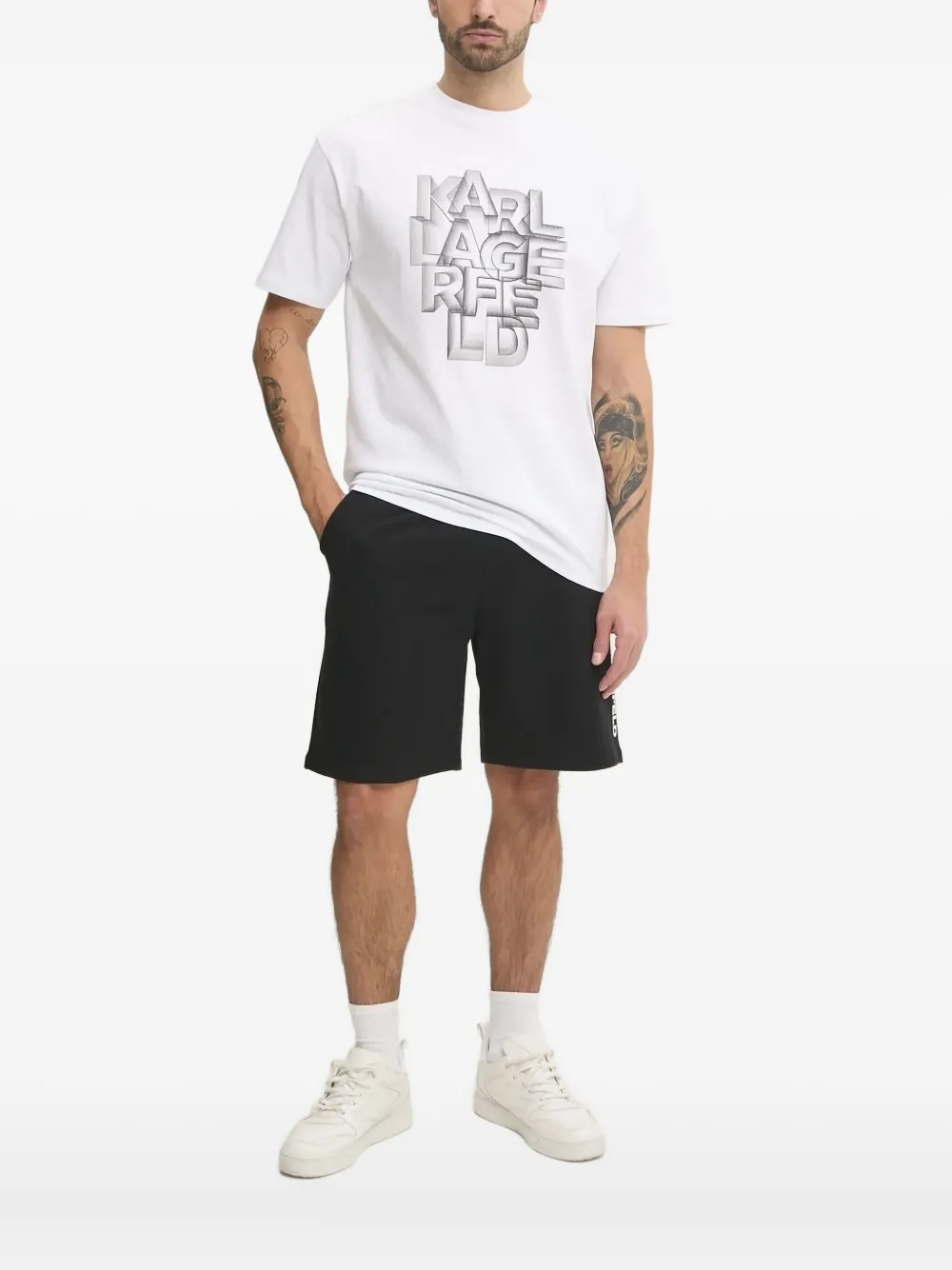 Футболка с логотипом KARL LAGERFELD, белый
Футболка с логотипом KARL LAGERFELD, белый