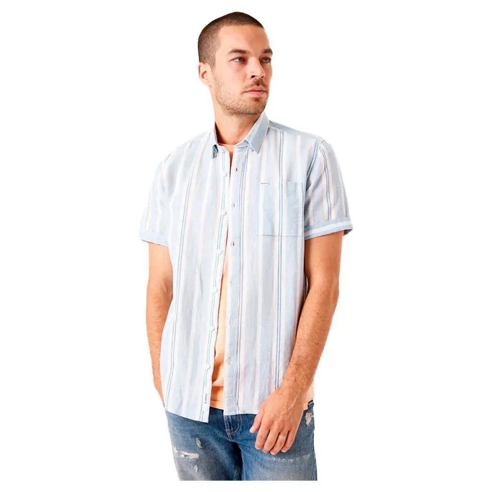 Рубашка с коротким рукавом Garcia E51293, синий
Рубашка с коротким рукавом Garcia E51293, синий