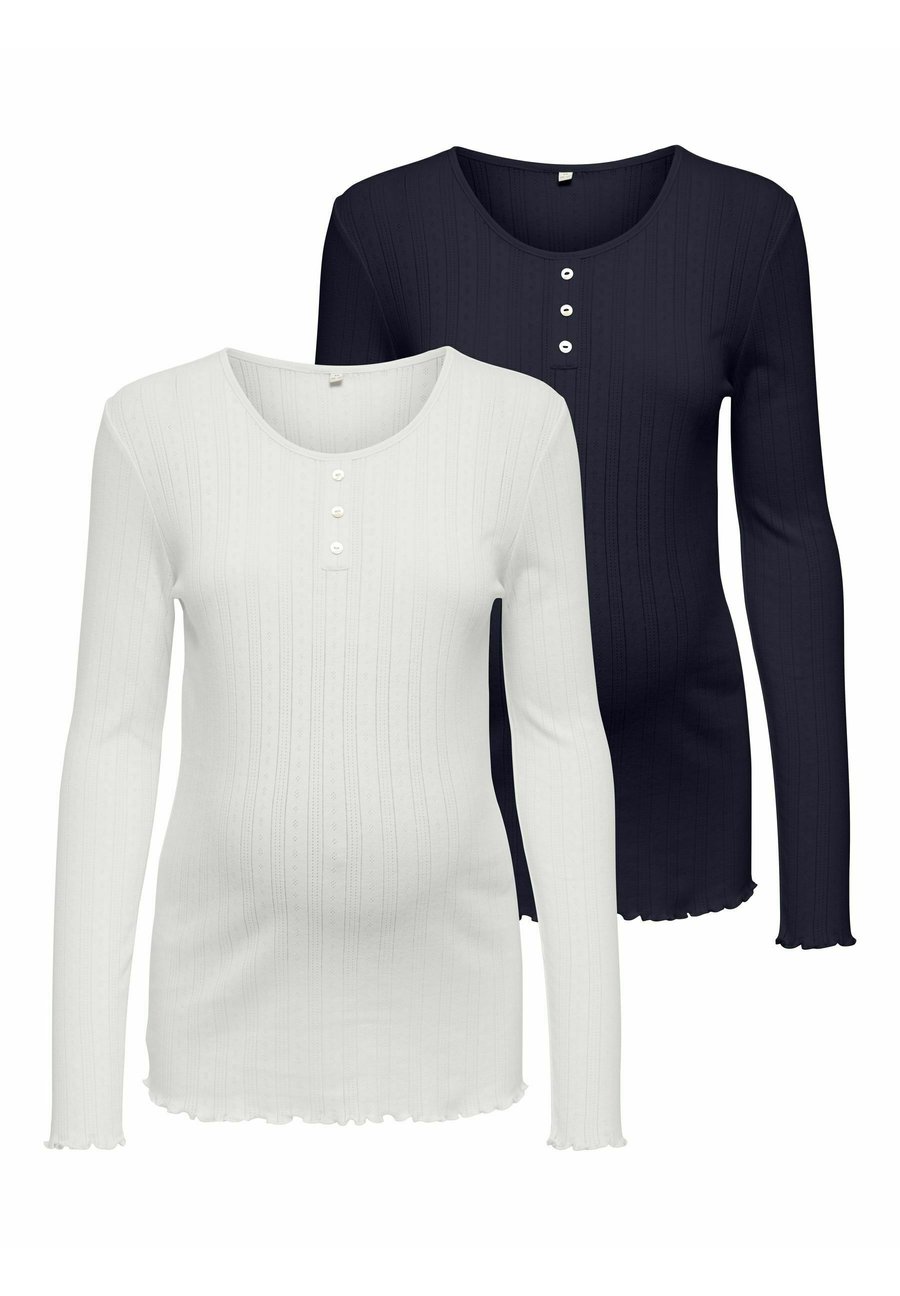 Топ ONLY MATERNITY OLMVISTA 2ER-PACK , Night Sky/Dark Blue
Топ ONLY MATERNITY OLMVISTA 2ER-PACK , Night Sky/Dark Blue