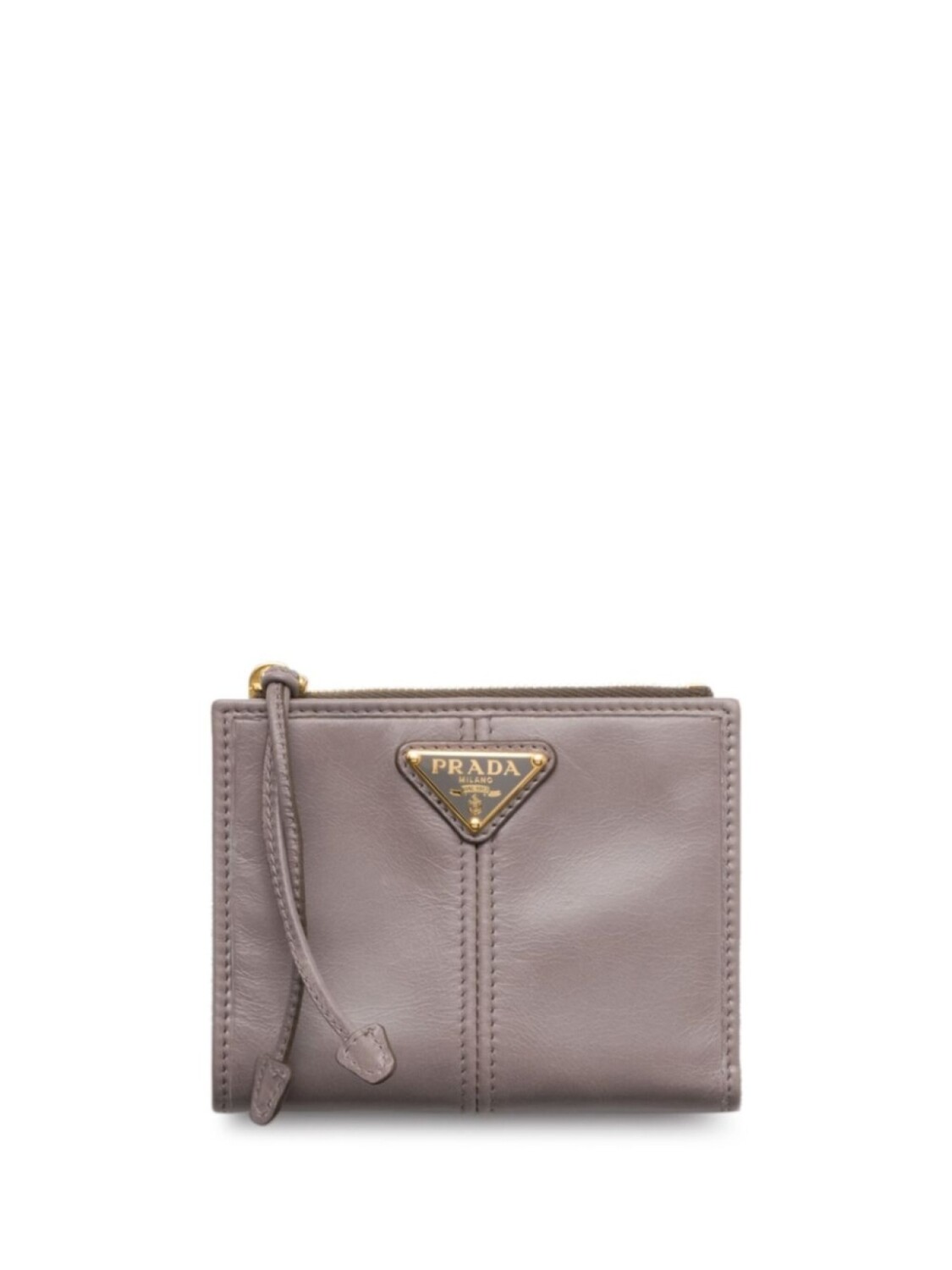 Маленький кошелек Prada, серый 
Маленький кошелек Prada, серый