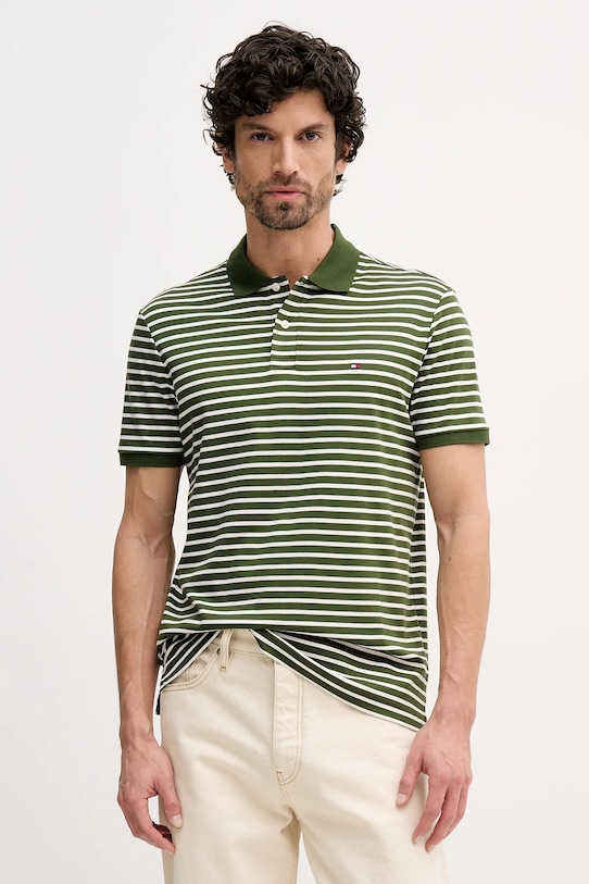 Хлопковое поло Tommy Hilfiger, зеленый
Хлопковое поло Tommy Hilfiger, зеленый