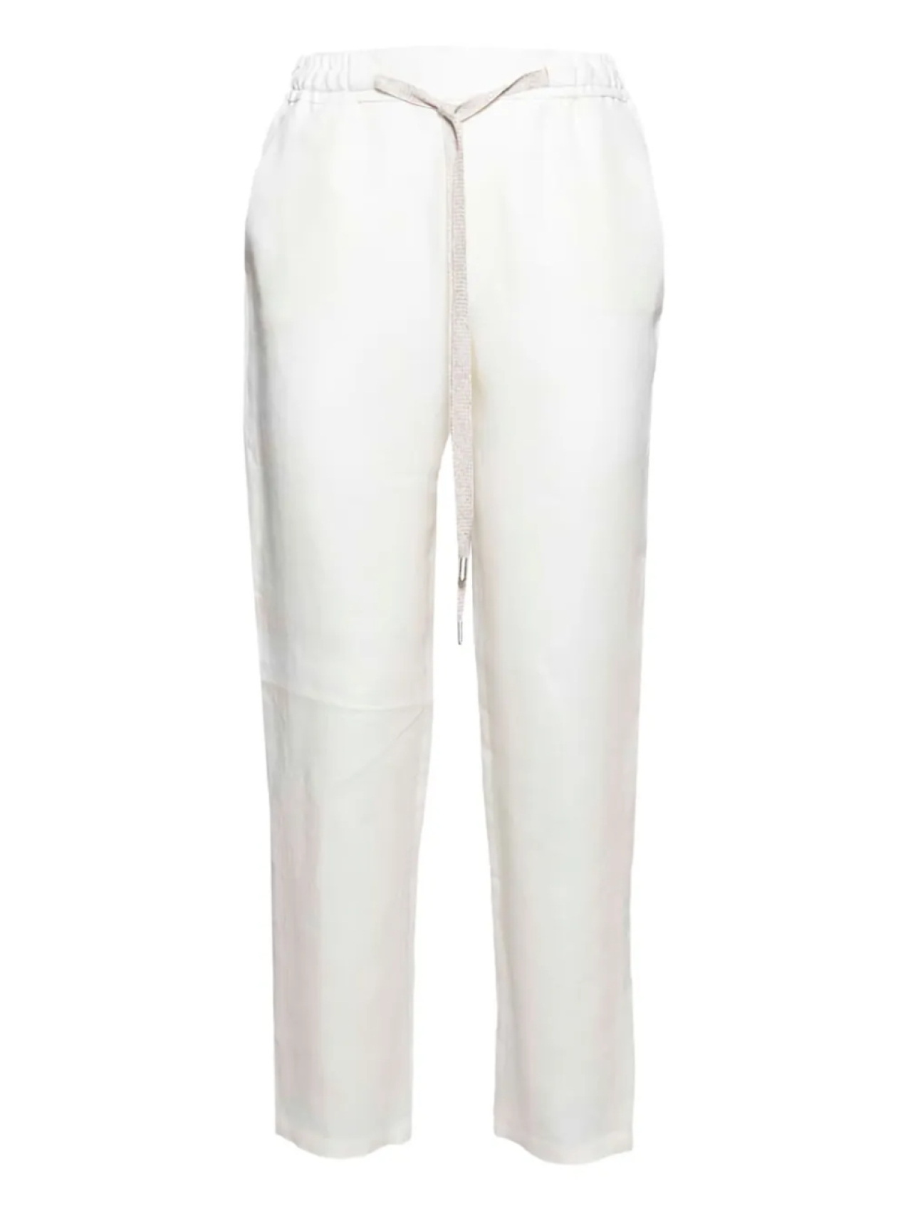 Брюки с завязками на талии Barba, белый
Брюки с завязками на талии Barba, белый