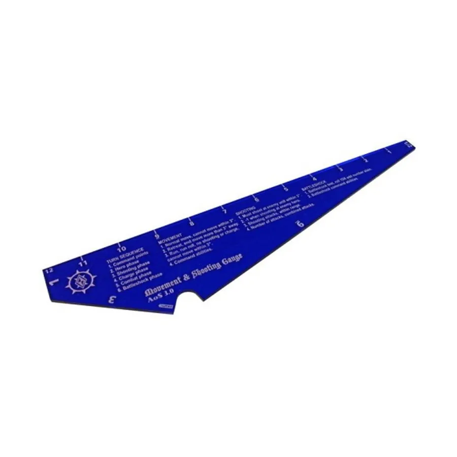 12-дюймовый датчик движения и стрельбы — полупрозрачный синий, Warhammer - Age of Sigmar Accessories (Litko Aerosystems)
12-дюймовый датчик движения и стрельбы — полупрозрачный синий, Warhammer - Age of Sigmar Accessories (Litko Aerosystems)