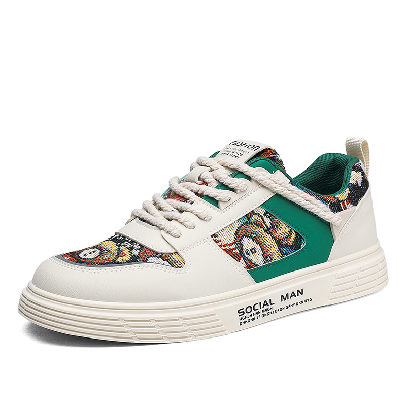 Мужские кроссовки для скейтбординга с низкой амортизацией и износостойкостью SHOUBA, Beige Green
Мужские кроссовки для скейтбординга с низкой амортизацией и износостойкостью SHOUBA, Beige Green