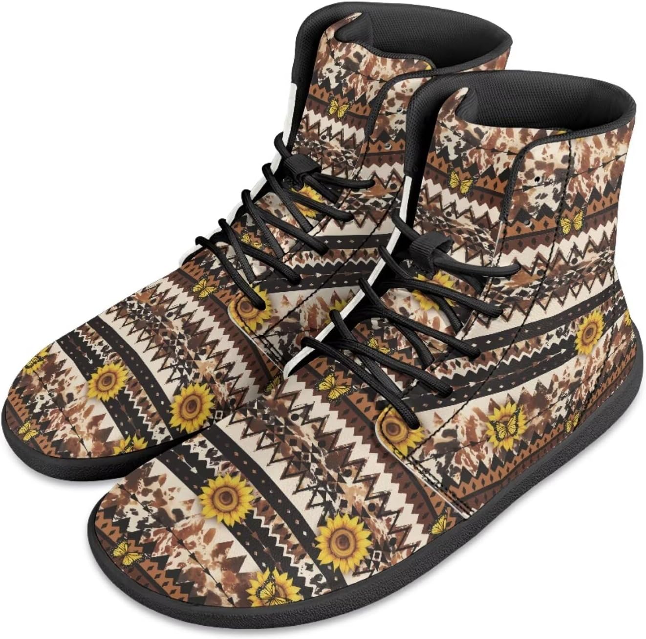 Мужские кроссовки JoyLamoria на шнуровке высокой посадки для баскетбола, ходьбы и вождения, дышащие кроссовки, под цвет подсолнуха с узором Ацтек, коричневый
Мужские кроссовки JoyLamoria на шнуровке высокой посадки для баскетбола, ходьбы и вождения, дышащие кроссовки, под цвет подсолнуха с узором Ацтек, коричневый