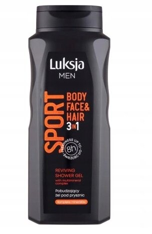 Лукся, Men Sport, гель для душа 3в1, 500 мл, Luksja
Лукся, Men Sport, гель для душа 3в1, 500 мл, Luksja