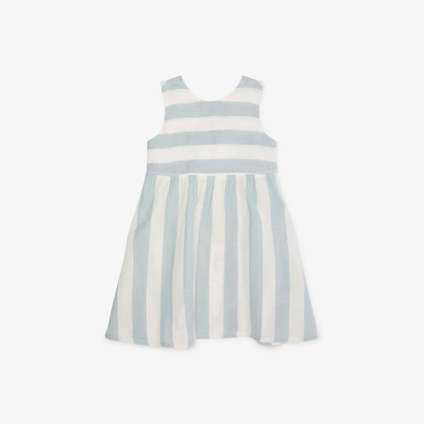 Платье Organic Zoo Sardine хлопковое без рукавов с принтом в полоску 1-4 года, синий
Платье Organic Zoo Sardine хлопковое без рукавов с принтом в полоску 1-4 года, синий