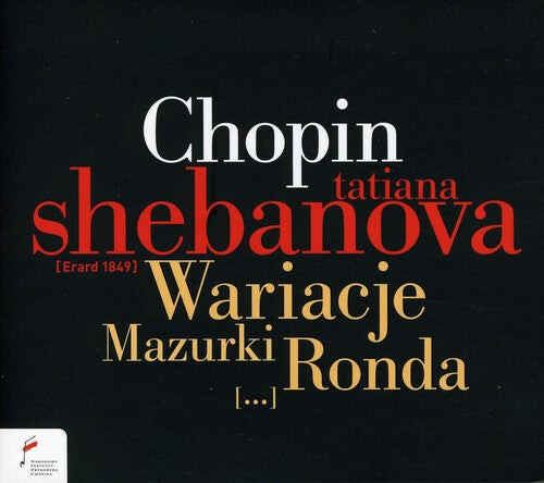 CD диск Chopin / Shebanova: Variations / Mazurkas / Rondos 
CD диск Chopin / Shebanova: Variations / Mazurkas / Rondos
