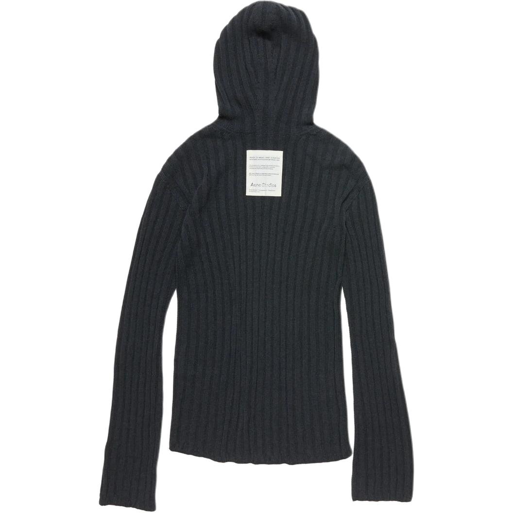 Ребристый худи-кардиган на молнии Acne Studios, серый
Ребристый худи-кардиган на молнии Acne Studios, серый