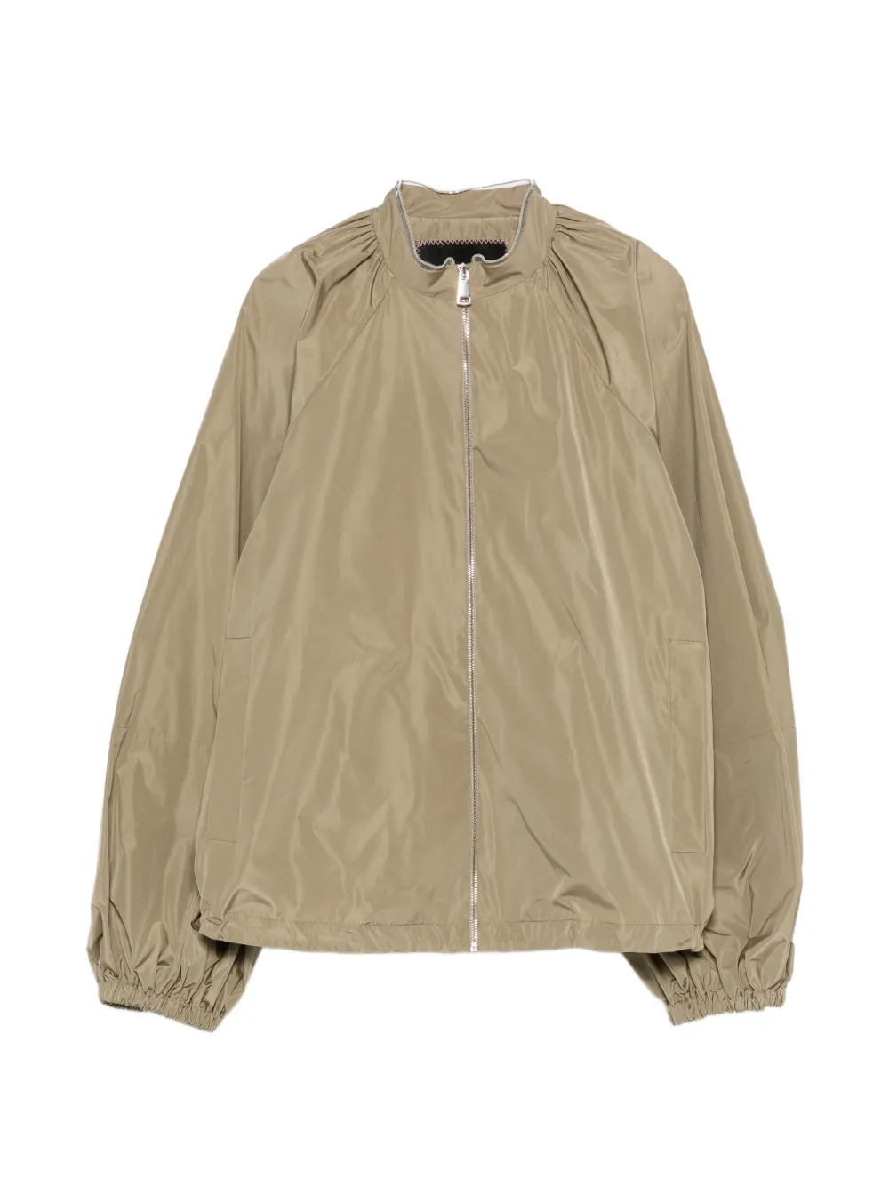 Куртка на молнии со сборкой Fabiana Filippi, зеленый
Куртка на молнии со сборкой Fabiana Filippi, зеленый