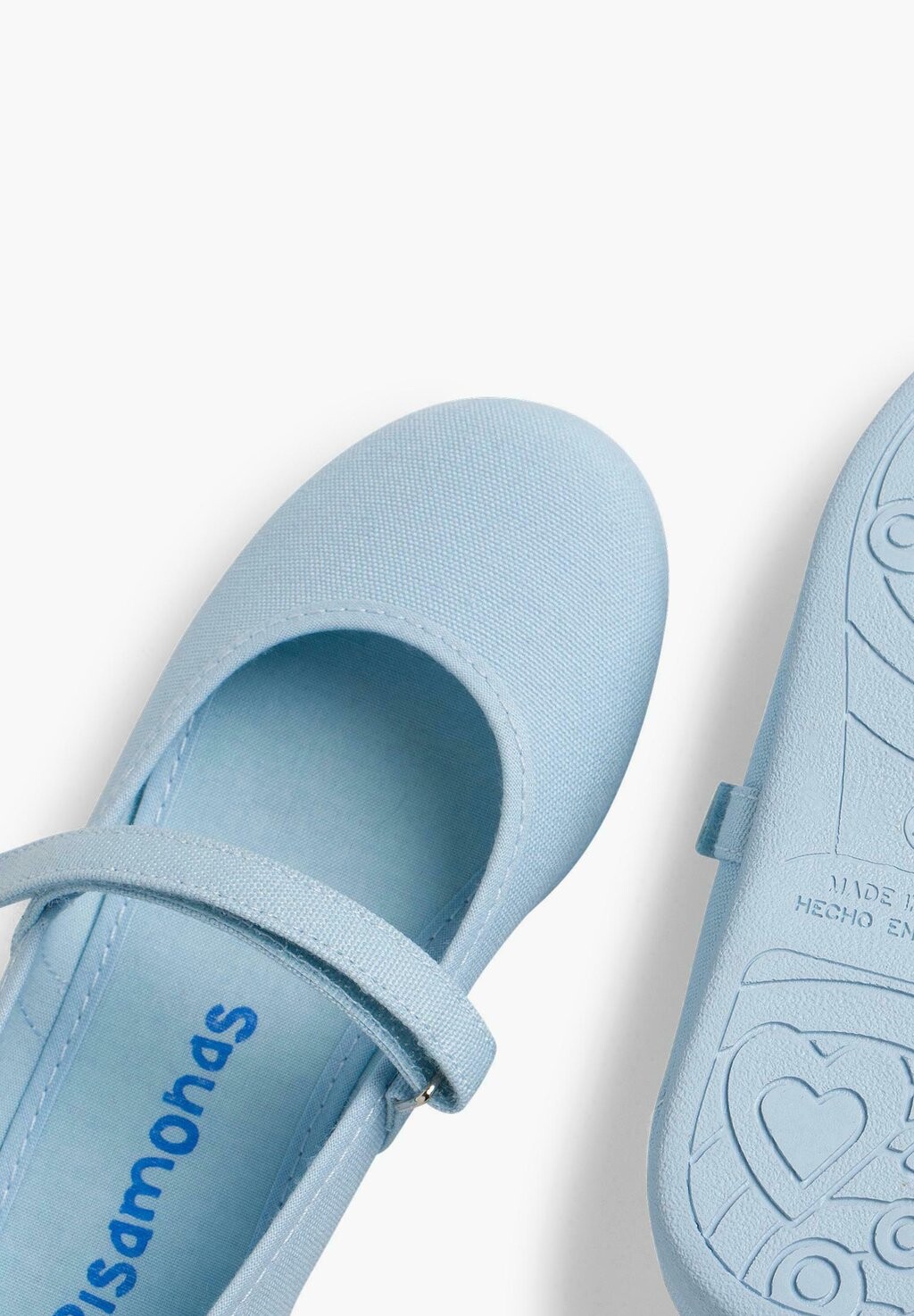 Балетки с застежкой Pisamonas, цвет Jasnoniebieski Melanż
Балетки с застежкой Pisamonas, цвет Jasnoniebieski Melanż