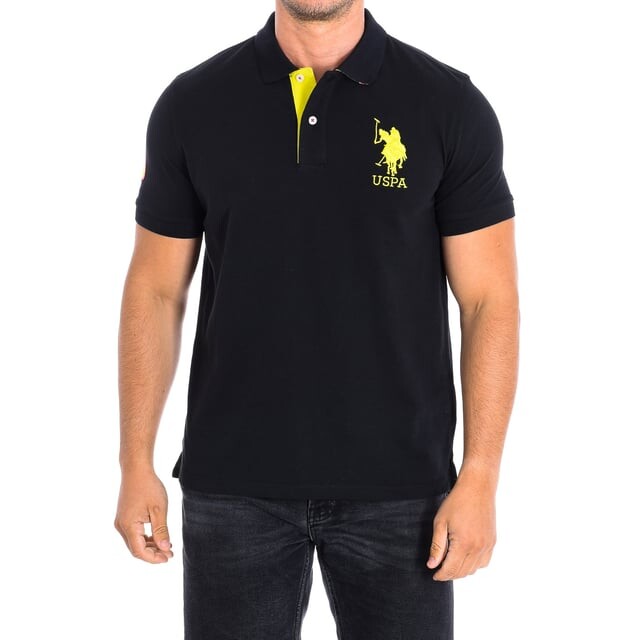 Поло Korycbad с короткими рукавами и контрастным воротником с лацканами 64779 мужское U.S. Polo Assn, черный
Поло Korycbad с короткими рукавами и контрастным воротником с лацканами 64779 мужское U.S. Polo Assn, черный
