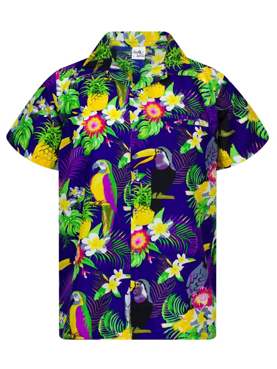 Рубашка King Kameha Parrot Cockatoo, темно-синий
Рубашка King Kameha Parrot Cockatoo, темно-синий