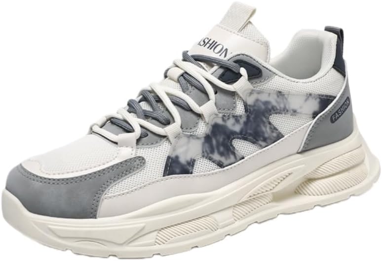 Мужские модные спортивные кроссовки Fusecottc с толстой подошвой и шнуровкой, из сетчатого материала, удобные, для использования на улице, слоновая кость
Мужские модные спортивные кроссовки Fusecottc с толстой подошвой и шнуровкой, из сетчатого материала, удобные, для использования на улице, слоновая кость