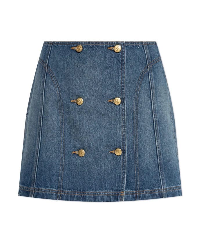 Джинсовая юбка Ulla Johnson, синий
Джинсовая юбка Ulla Johnson, синий