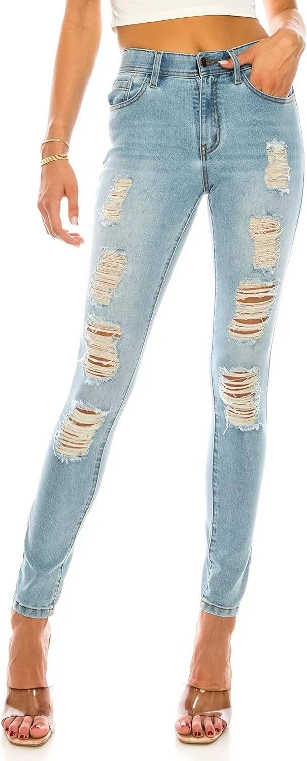 Женские скинни джинсы Double Denim January 5th с эластичным поясом
Женские скинни джинсы Double Denim January 5th с эластичным поясом