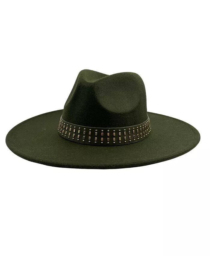 Панамская шляпа из смесовой шерсти с заклепками Marcus Adler, зеленый
Панамская шляпа из смесовой шерсти с заклепками Marcus Adler, зеленый