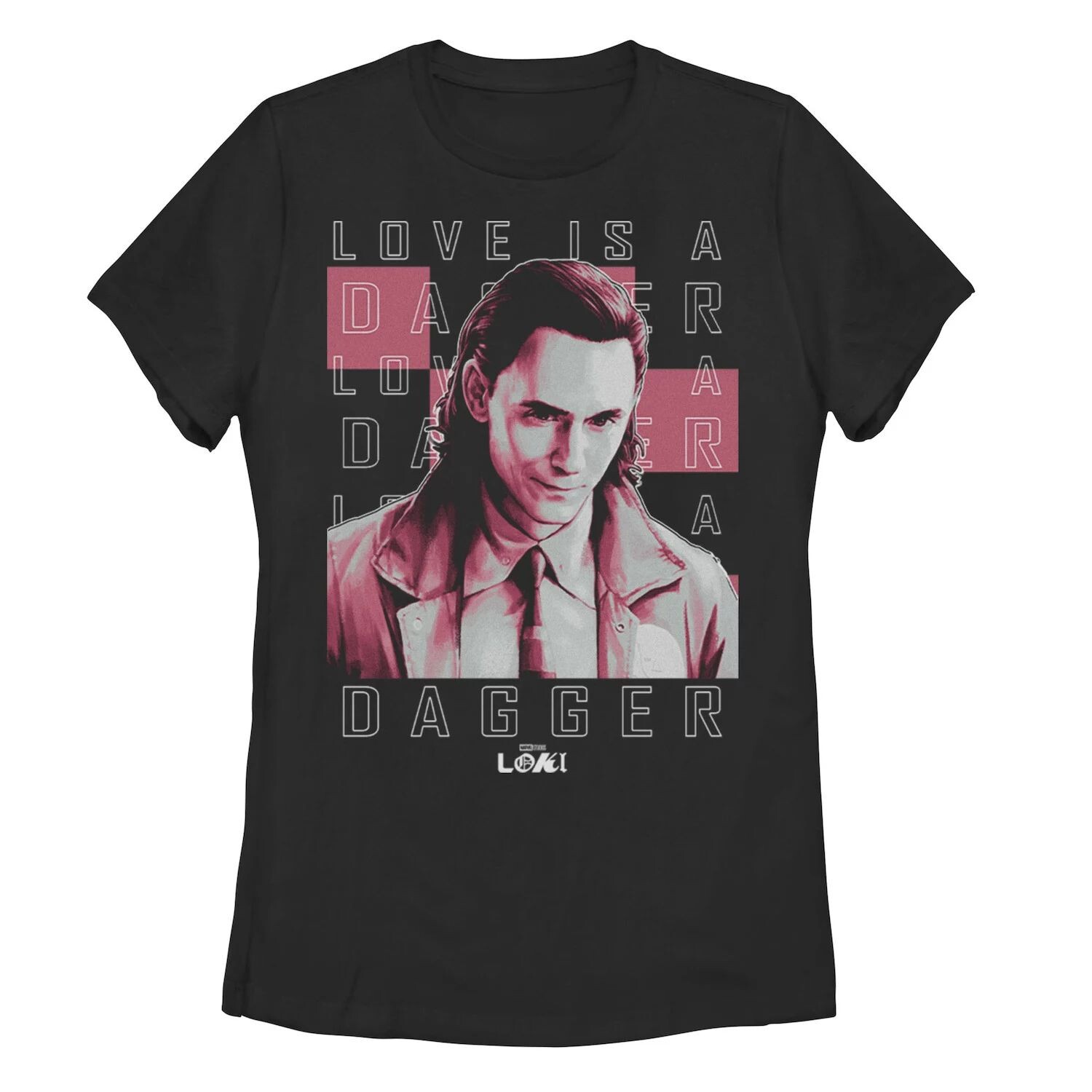 Футболка с надписью «Marvel Loki Love Is A Dagger» для юниоров Licensed Character, черный
Футболка с надписью «Marvel Loki Love Is A Dagger» для юниоров Licensed Character, черный