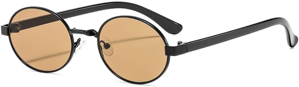 Классические металлические овальные женские солнцезащитные очки в стиле панк, мужские солнцезащитные очки класса люкс в маленькой оправе для рыбалки и вождения с защитой от УФ-излучения UV400 TVTBBVV, Black Tea
Классические металлические овальные женские солнцезащитные очки в стиле панк, мужские солнцезащитные очки класса люкс в маленькой оправе для рыбалки и вождения с защитой от УФ-излучения UV400 TVTBBVV, Black Tea