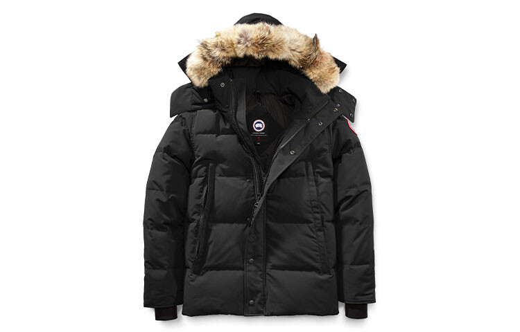 Мужской пуховик Canada Goose, черный
Мужской пуховик Canada Goose, черный