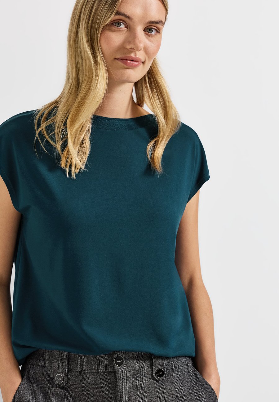Футболка Street One Basic T-shirt, Türkis/Blue
Футболка Street One Basic T-shirt, Türkis/Blue