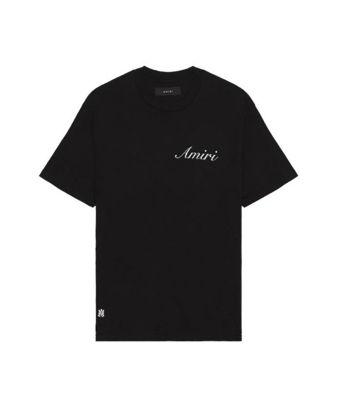 Футболка с логотипом Script Amiri, черный
Футболка с логотипом Script Amiri, черный