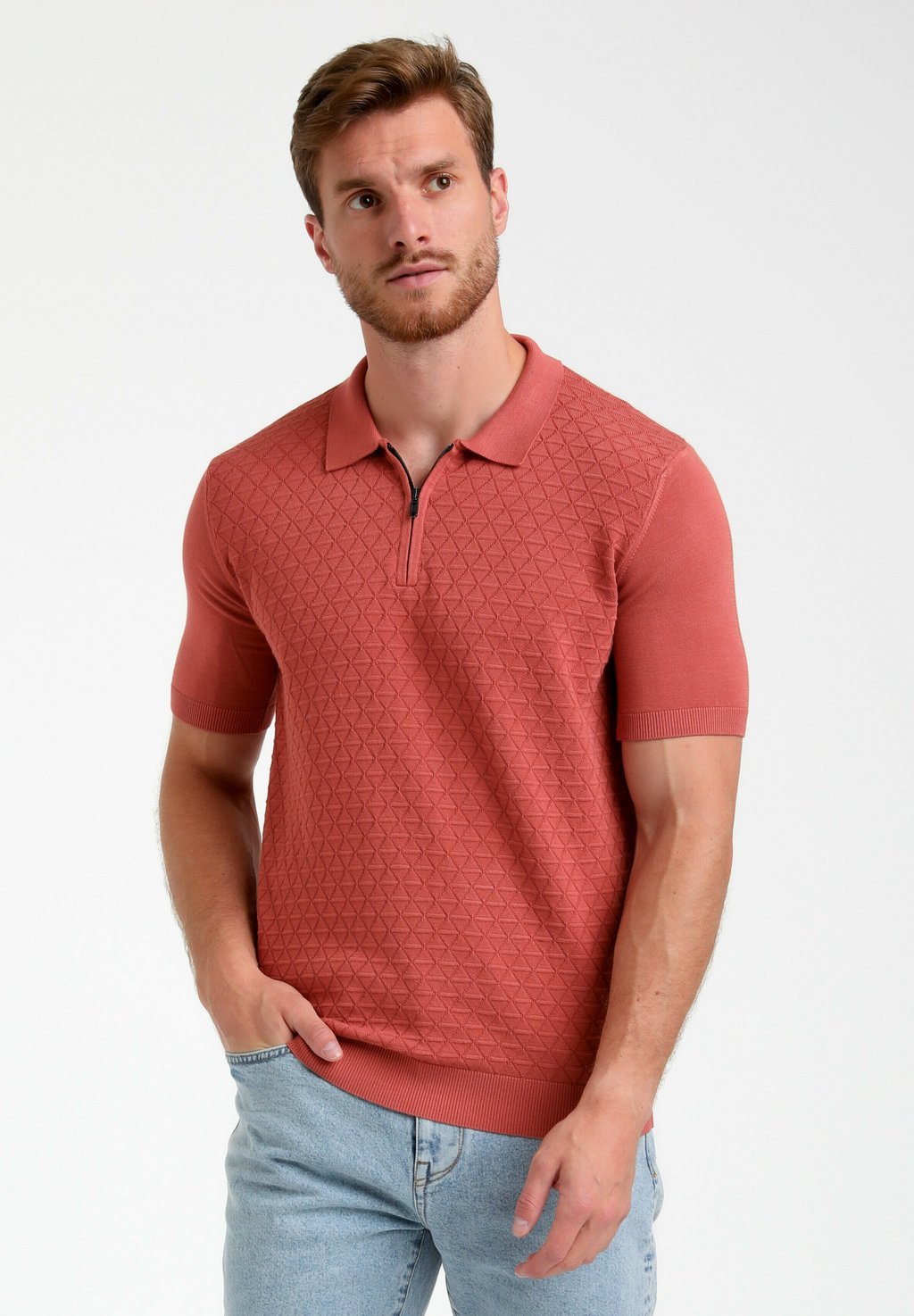 Рубашка поло WITH ZIPPER Gabbiano, коралловый
Рубашка поло WITH ZIPPER Gabbiano, коралловый