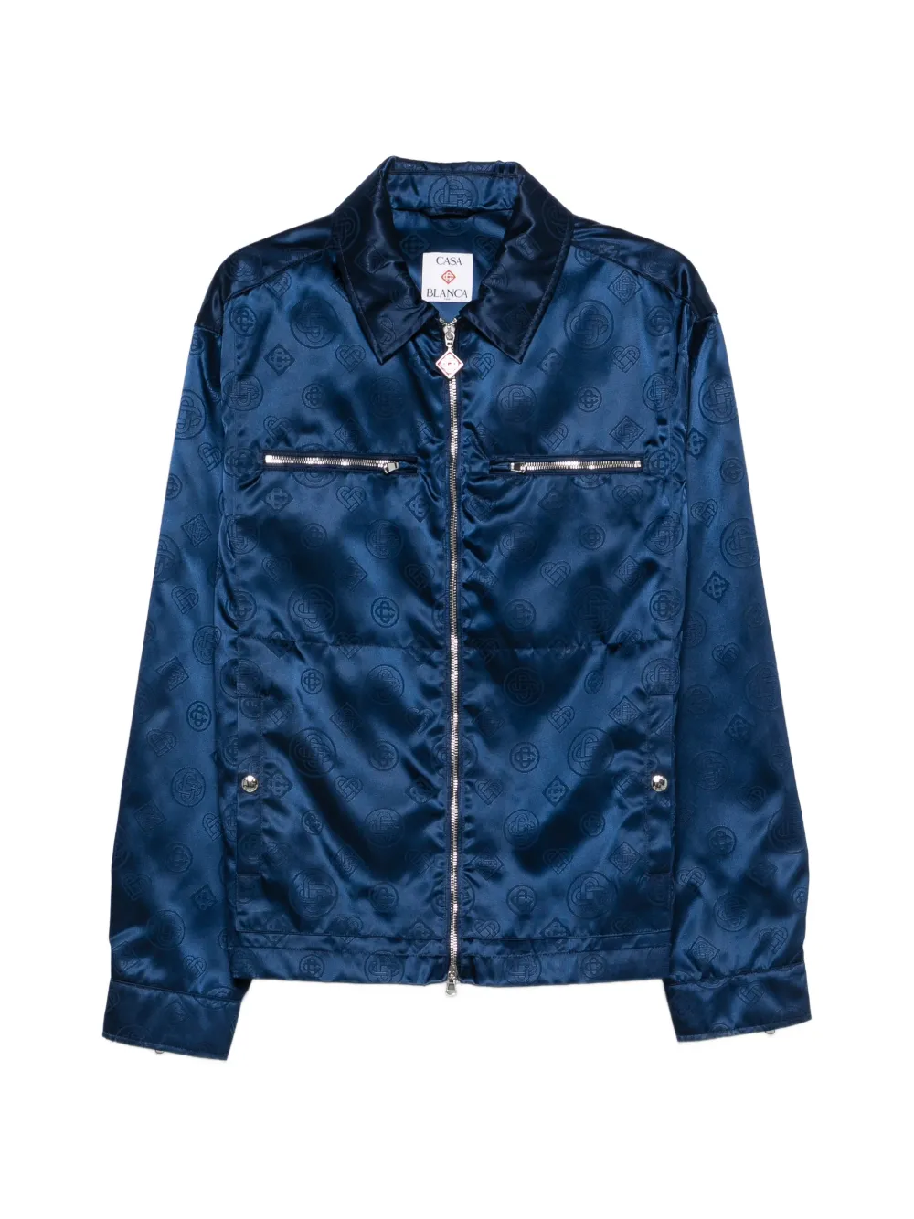 Куртка с узором на молнии Casablanca, синий
Куртка с узором на молнии Casablanca, синий