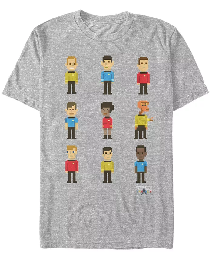 Футболка с коротким рукавом Star Trek Men's The Original Series Pixelated Starfleet Crew Fifth Sun, серый
Футболка с коротким рукавом Star Trek Men's The Original Series Pixelated Starfleet Crew Fifth Sun, серый