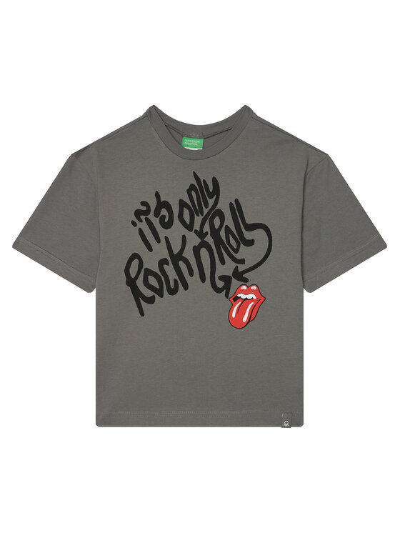 Футболка свободного кроя 3I1XC10NV United Colors Of Benetton, серый 
Футболка свободного кроя 3I1XC10NV United Colors Of Benetton, серый