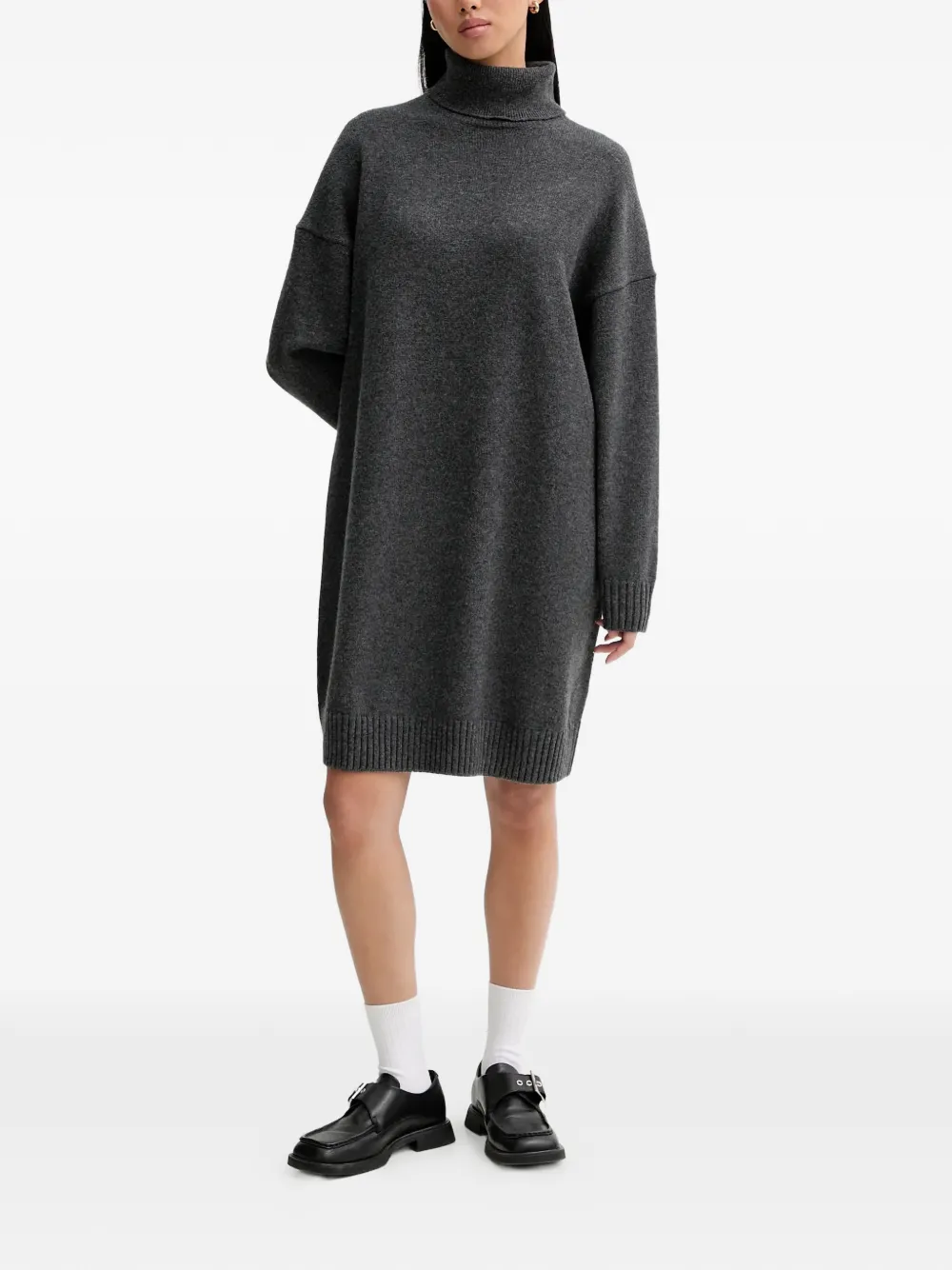 Мини-платье с воротником-стойкой Marc O'Polo, серый
Мини-платье с воротником-стойкой Marc O'Polo, серый