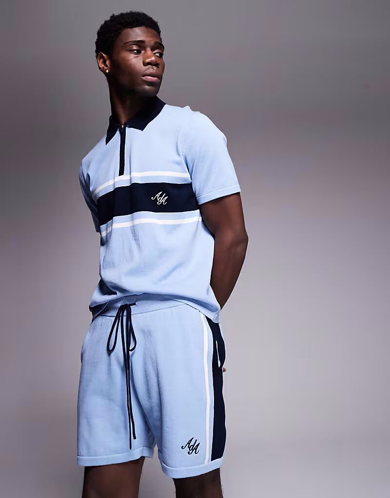 Вязаные шорты с логотипом Alma De Ace синего цвета
Вязаные шорты с логотипом Alma De Ace синего цвета