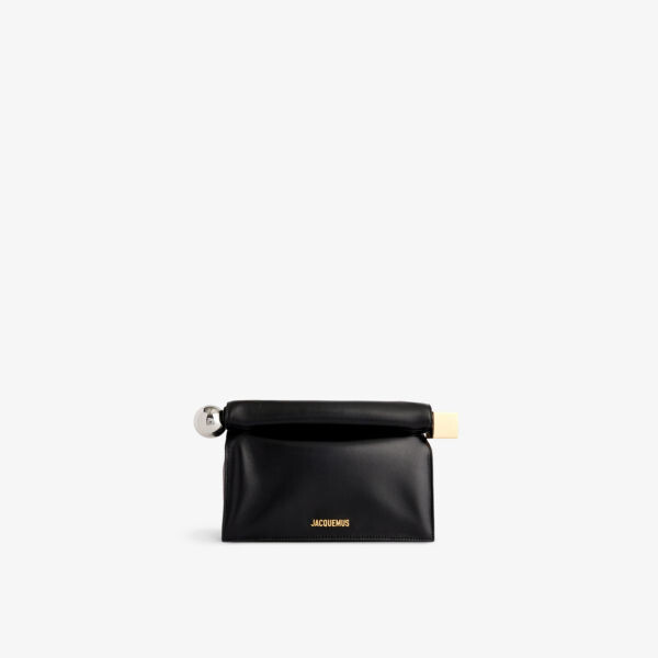 Клатч la pochette rond carre Jacquemus, черный
Клатч la pochette rond carre Jacquemus, черный