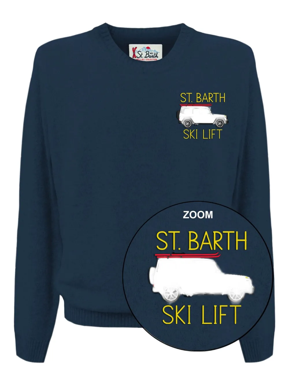 Толстовка с вышитым логотипом Mc2 Saint Barth Kids, синий
Толстовка с вышитым логотипом Mc2 Saint Barth Kids, синий