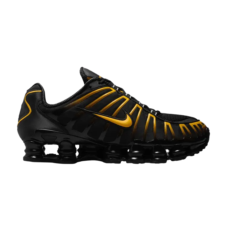 Кроссовки Nike Shox TL, Black University Gold
Кроссовки Nike Shox TL, Black University Gold