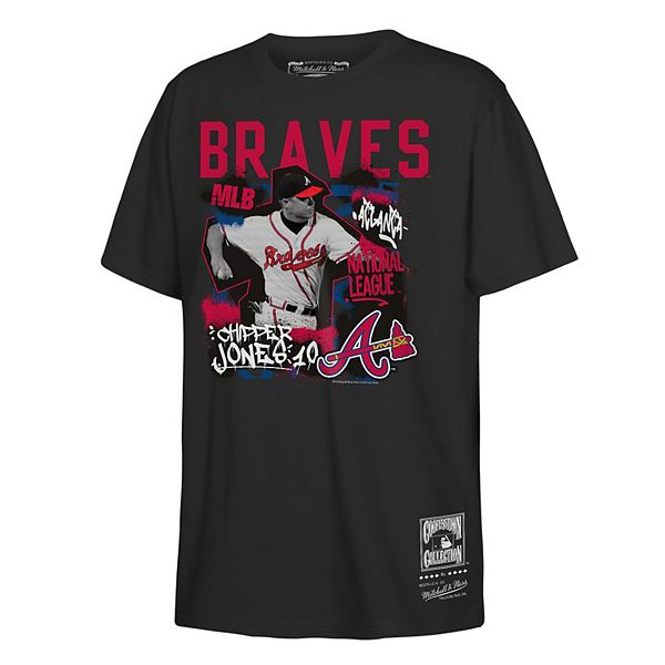 Футболка Youth Chipper Jones Atlanta Braves Cooperstown Star Moment черная Mitchell & Ness
Футболка Youth Chipper Jones Atlanta Braves Cooperstown Star Moment черная Mitchell & Ness