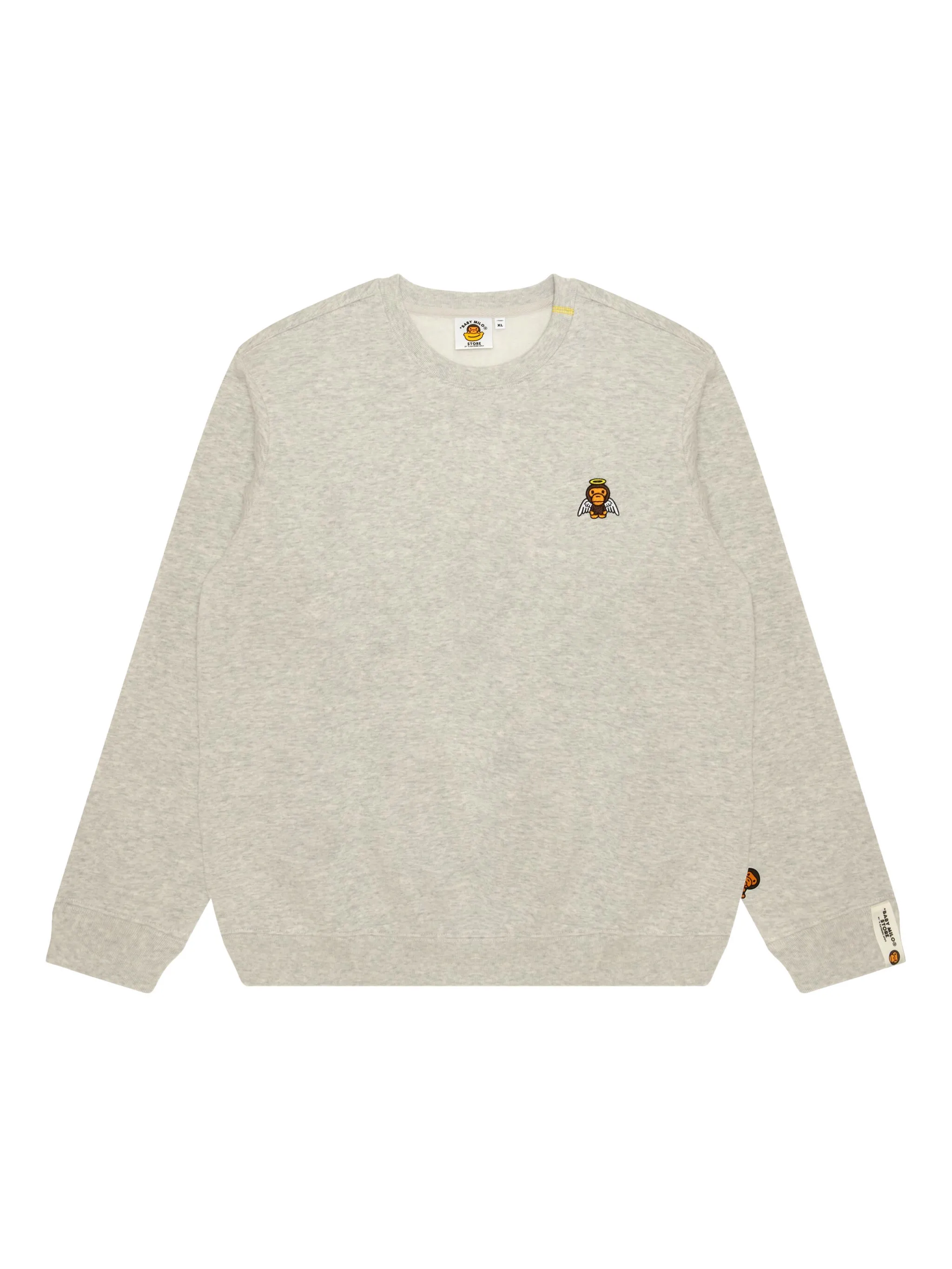 Свитер с вышивкой Baby Milo Store By A Bathing Ape, серый
Свитер с вышивкой Baby Milo Store By A Bathing Ape, серый