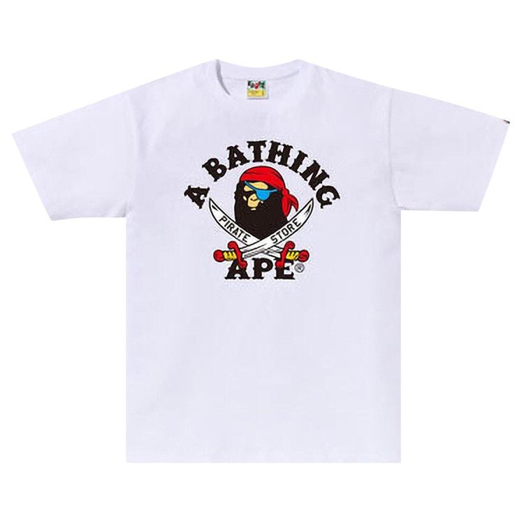 Футболка BAPE Ape Pirate Tee, White
Футболка BAPE Ape Pirate Tee, White