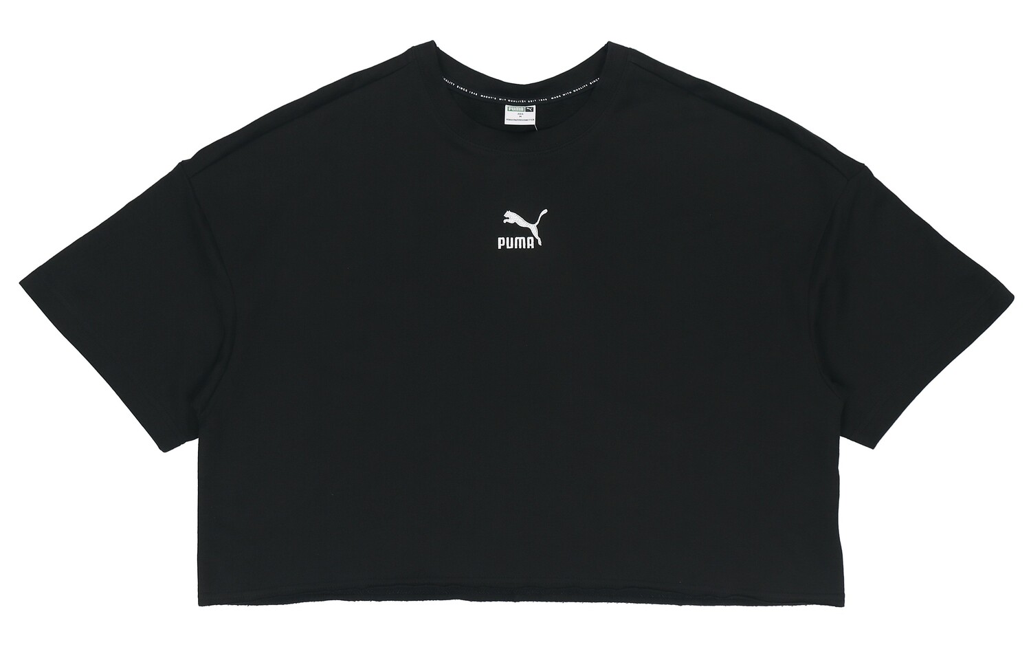 Женский укороченный топ Puma, цвет Black
Женский укороченный топ Puma, цвет Black