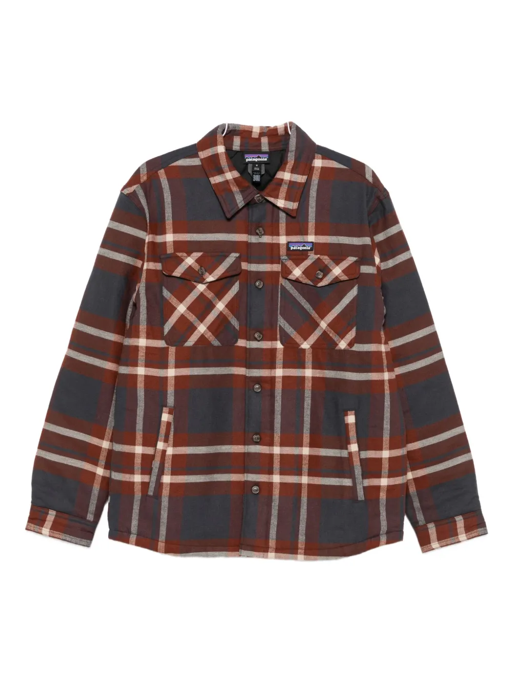 Клетчатая хлопковая рубашка Patagonia, коричневый
Клетчатая хлопковая рубашка Patagonia, коричневый