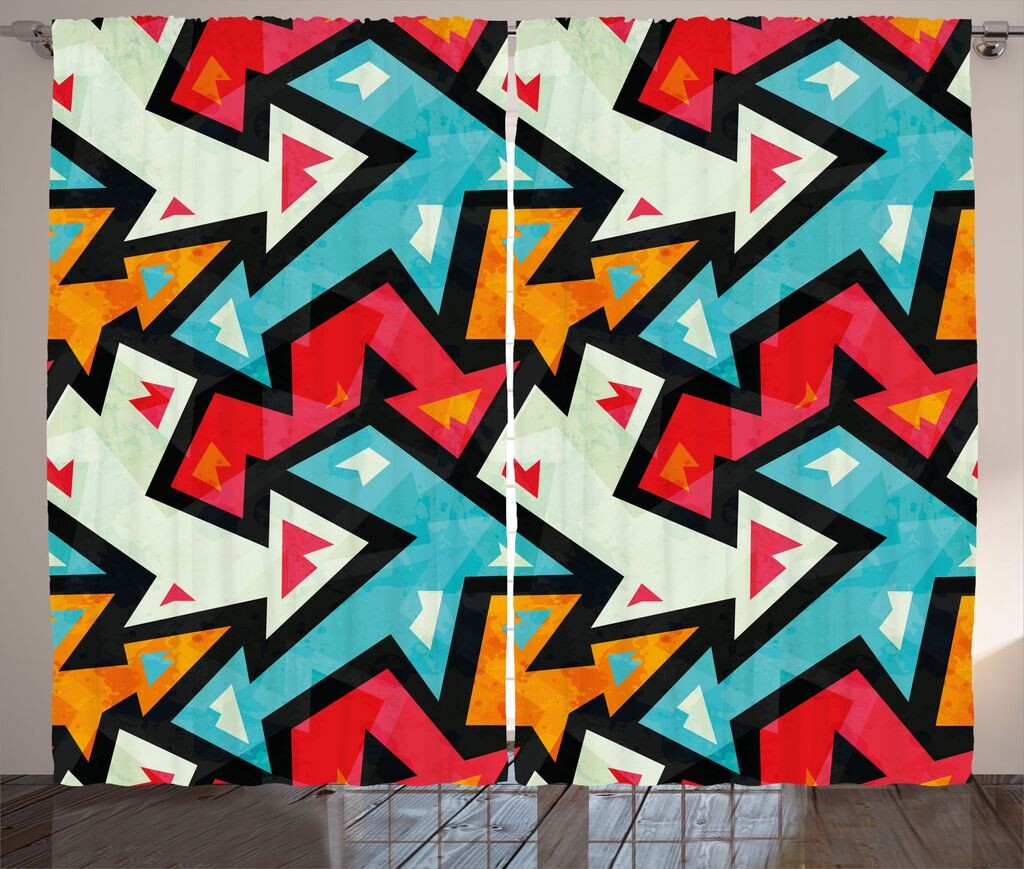 ABAKUHAUS Grungy Rustic Curtain, Psychedelic Arrows Artsy, Ленточная занавеска с рюшами для спальни, петлями и крючками, 280 x 260 см, разноцветная, белый
ABAKUHAUS Grungy Rustic Curtain, Psychedelic Arrows Artsy, Ленточная занавеска с рюшами для спальни, петлями и крючками, 280 x 260 см, разноцветная, белый