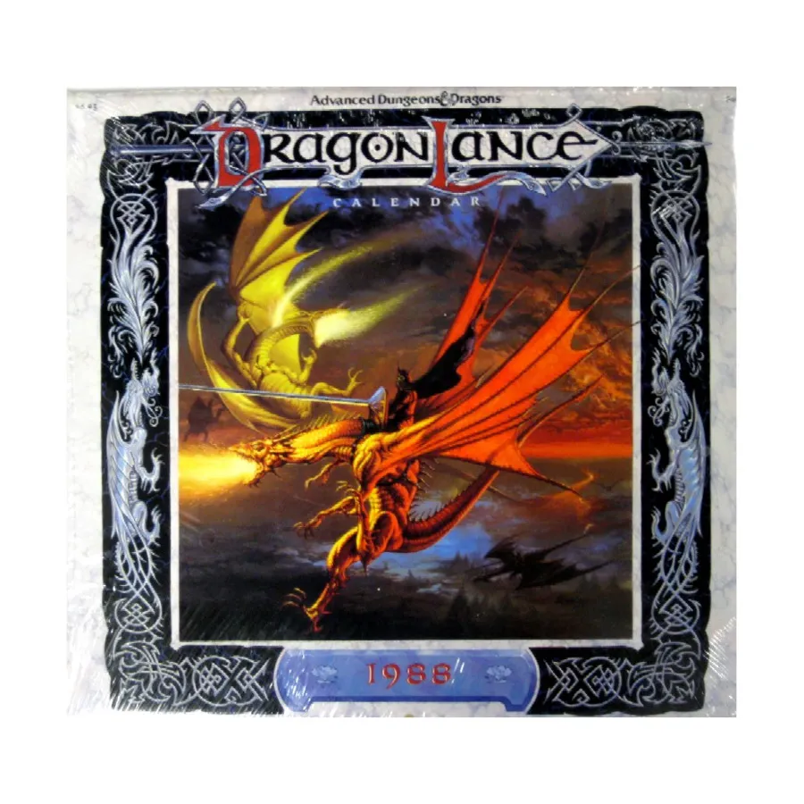 Календарь Копья Дракона на 1988 год, Dragonlance - Calendars, Software & Miscellaneous
Календарь Копья Дракона на 1988 год, Dragonlance - Calendars, Software & Miscellaneous