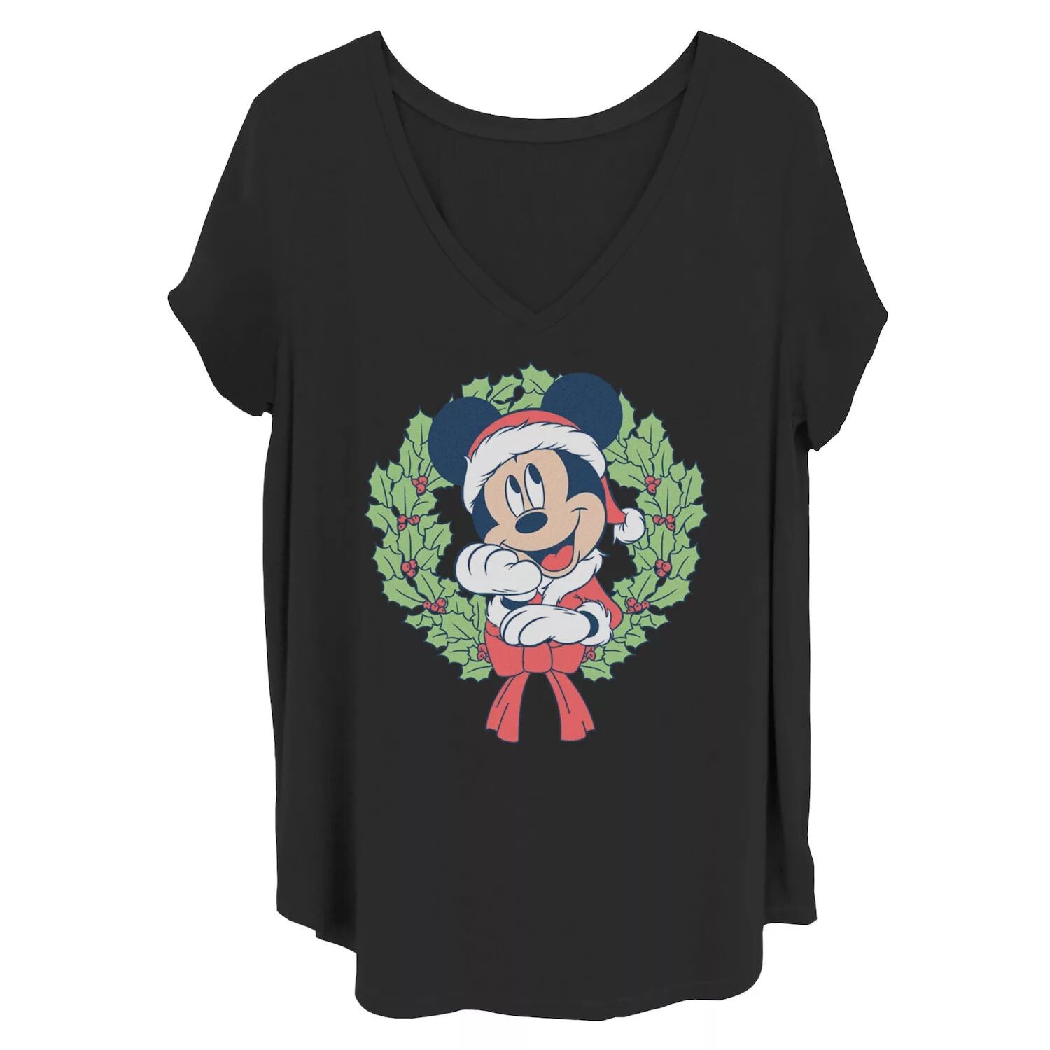Рождественская футболка с большим лицом Juniors' Plus Disney Mickey Licensed Character
Рождественская футболка с большим лицом Juniors' Plus Disney Mickey Licensed Character