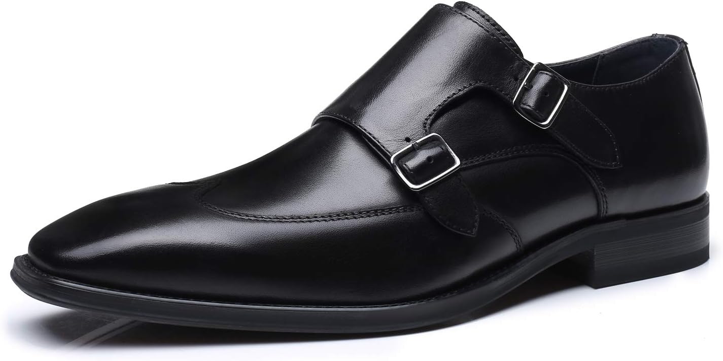 Мужские слипоны La Milano с двойной пряжкой Monk Strap, с закрытым носком, из кожи, оксфорды, формальные, деловые, повседневные, удобные туфли для мужчин, черный
Мужские слипоны La Milano с двойной пряжкой Monk Strap, с закрытым носком, из кожи, оксфорды, формальные, деловые, повседневные, удобные туфли для мужчин, черный