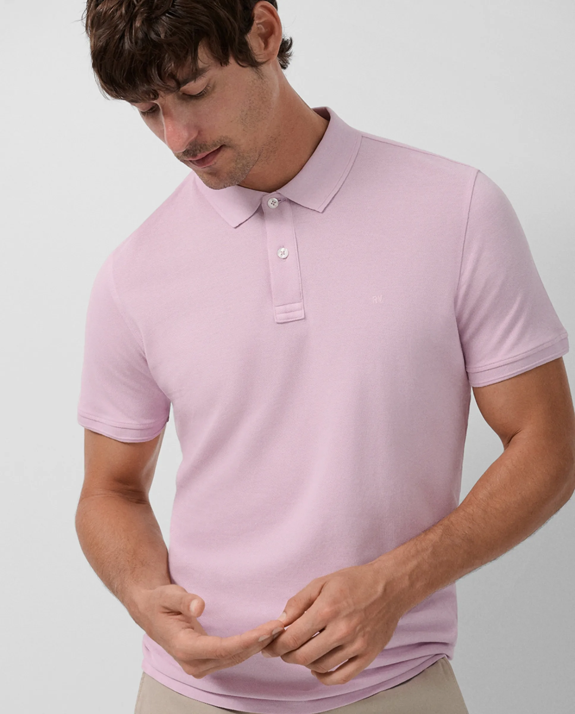 Мужская поло с коротким рукавом Roberto Verino, сиреневый
Мужская поло с коротким рукавом Roberto Verino, сиреневый