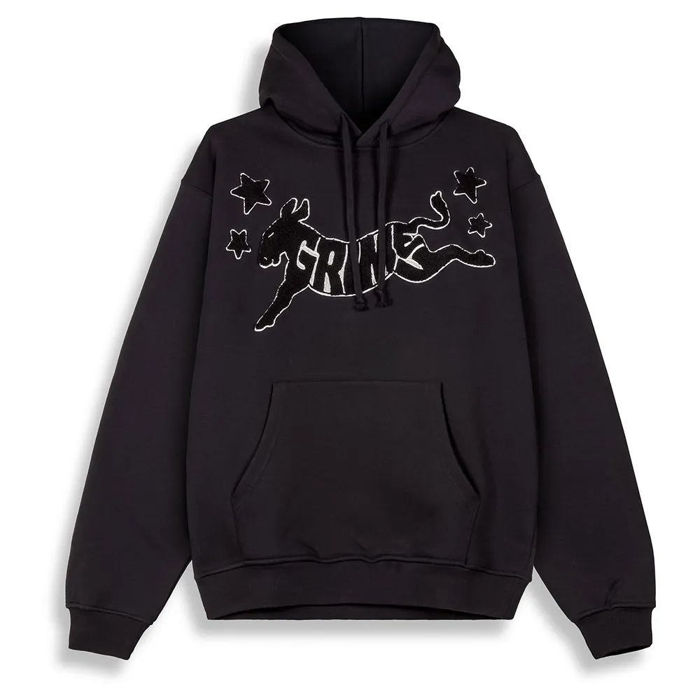 Худи Grimey Tough Guys Regular, черный 
Худи Grimey Tough Guys Regular, черный