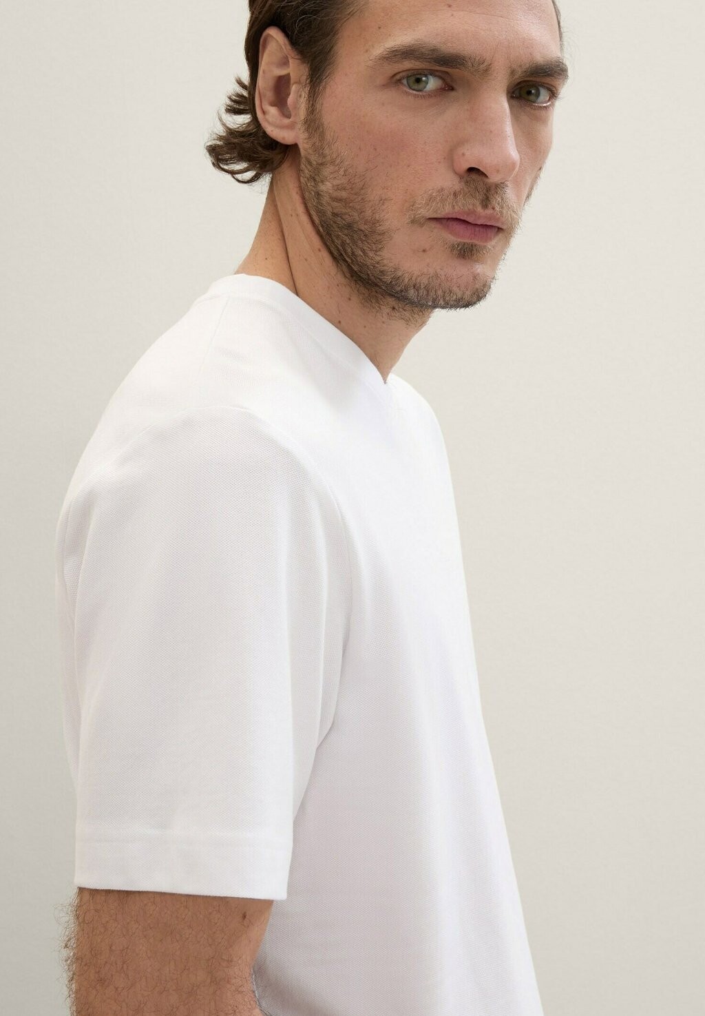 Базовая футболка MIT STRUKTUR TOM TAILOR, белый
Базовая футболка MIT STRUKTUR TOM TAILOR, белый