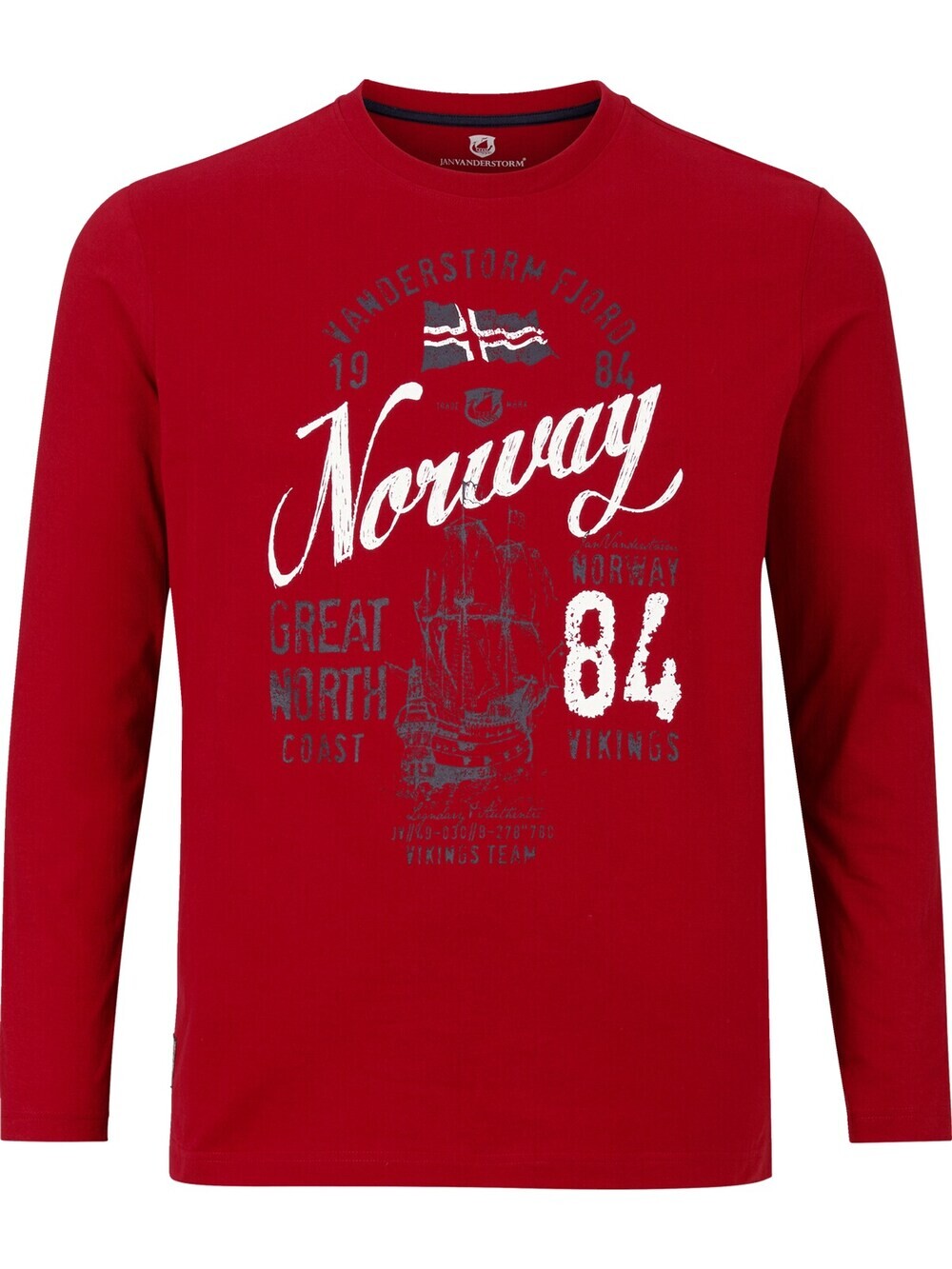 Футболка Jan Vanderstorm Nielson, красный
Футболка Jan Vanderstorm Nielson, красный