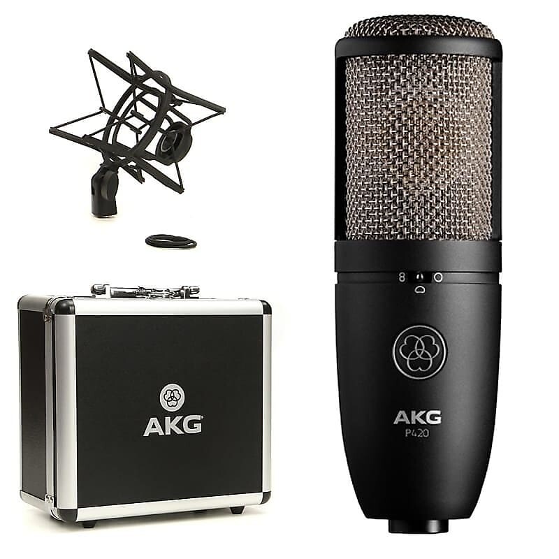 Конденсаторный микрофон AKG P420
Конденсаторный микрофон AKG P420