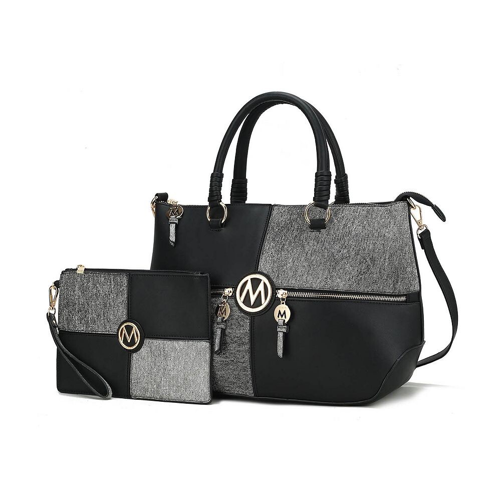 Mkf Collection Maji Женская сумка-саквояж из веганской кожи с ремешком на ремешке от Mia K MKF Collection, черный
Mkf Collection Maji Женская сумка-саквояж из веганской кожи с ремешком на ремешке от Mia K MKF Collection, черный